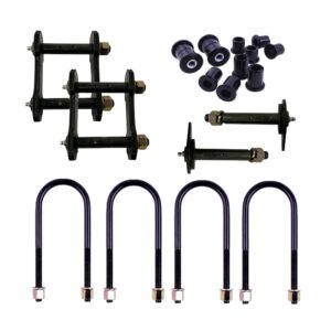 Tough Dog Rear Leaf Spring Fitting Kit For T44L and T44H - Toyota Landcruiser 70 73 74 Series