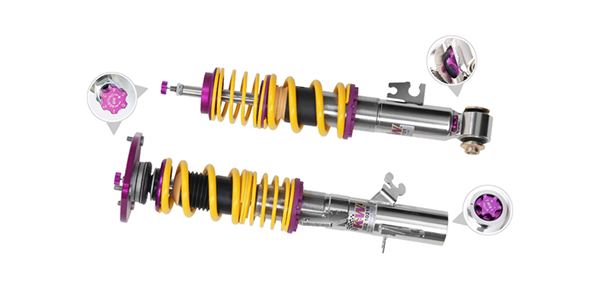 KW Suspension Coilovers for Race and Performance Applications