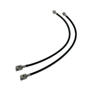 Extended Brake Hose Kit Rubber - Nissan Patrol GQ GU Non ABS Up to 2002
