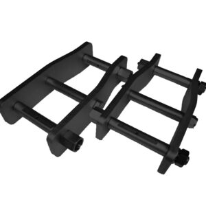 Extended Rear Shackles - Hilux 2005-2015