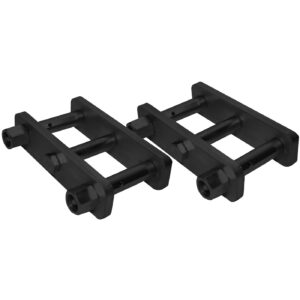 Extended Rear Shackles - Holden Rodeo 83-03 and Jackaroo 86-91, GWM Ute 06-16