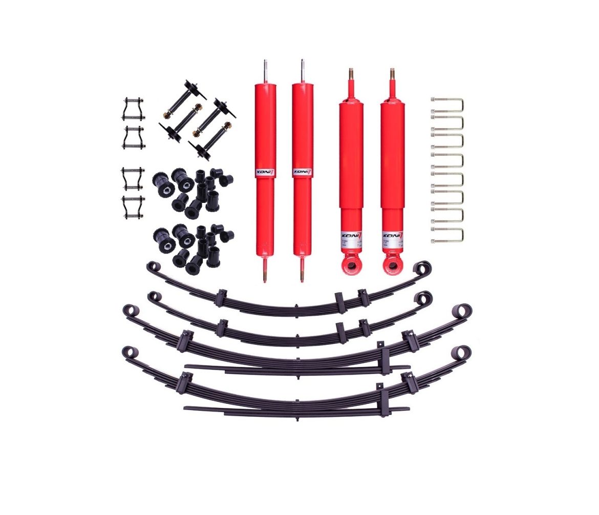 50mm Lift Kit With Koni 80 Series Heavy Track Shocks - Wilkinson Suspension