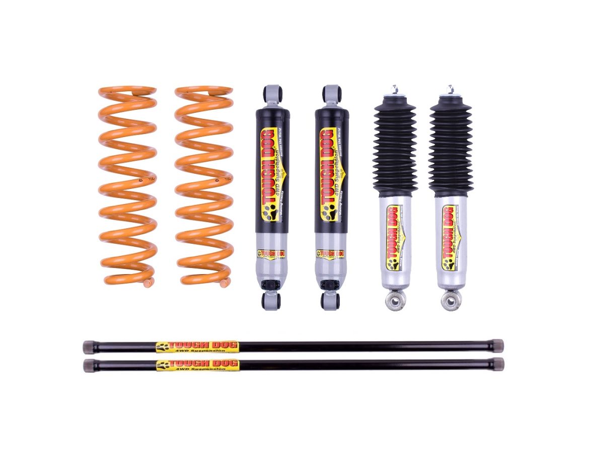 40mm Lift Kit with Tough Dog Foam Cell and Adjustable Shocks
