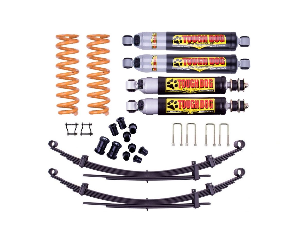 45mm Lift Kit with Tough Dog Adjustable Shocks - Wilkinson Suspension