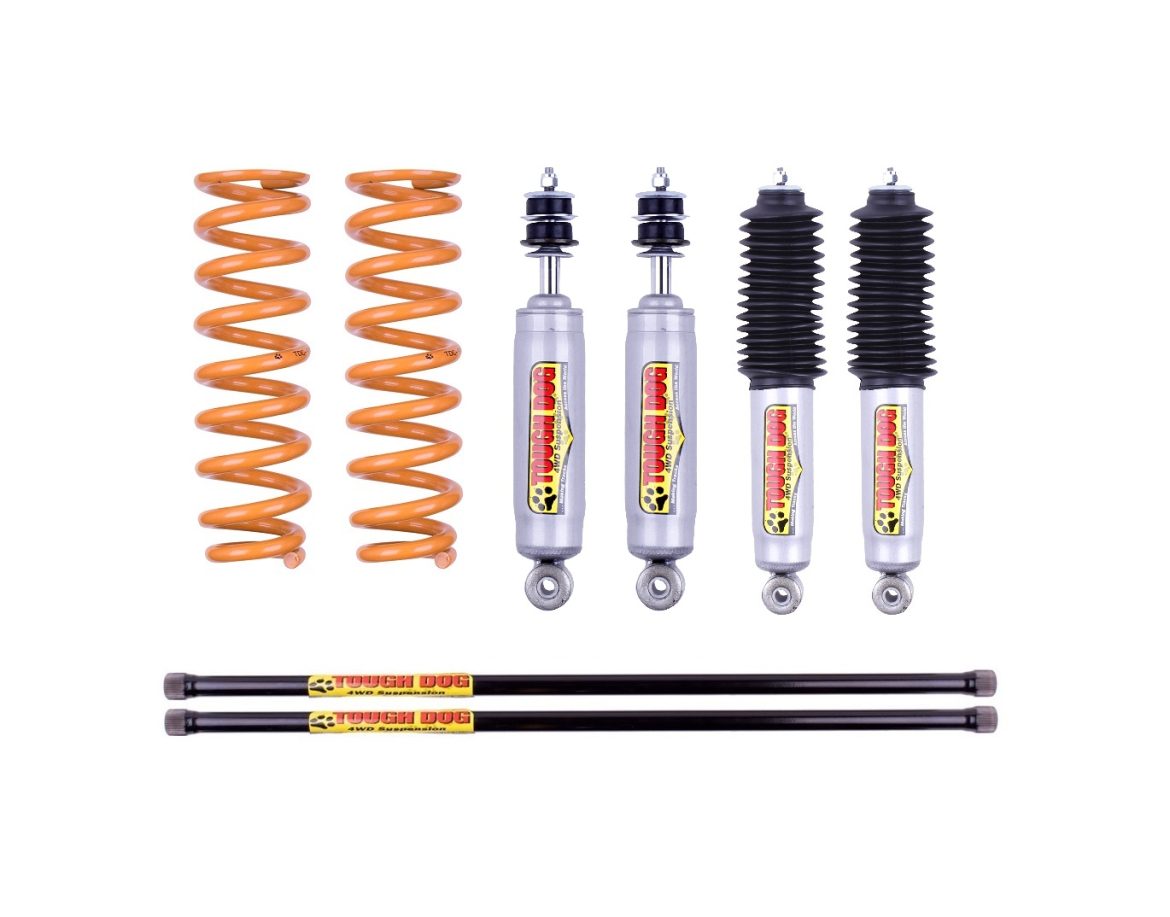 40mm Lift Kit with Tough Dog Foam Cell Shocks Wilkinson Suspension