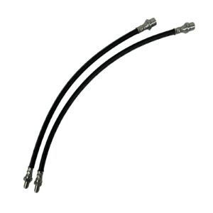 Extended Brake Hose Kit Rubber - 80 and105 Series Landcruiser Non ABS