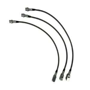 Extended Brake Hose Kit Braided - GU Patrol 1998-On with ABS