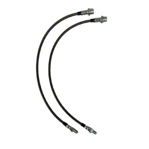 Extended Brake Hose Kit Braided - 80 and 105 Series Landcruiser Non ABS