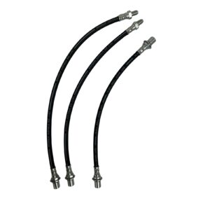 Extended Brake Hose Kit Rubber - 80 Series Landcruiser with ABS