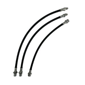 Extended Brake Hose Kit Rubber - 105 Series Landcruiser with ABS