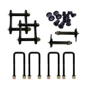 Tough Dog Front Leaf Spring Fitting Kit For T52 - Toyota Landcruiser 70 73 74 75 Series