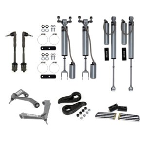 3"FR / 2"RR Lift Kit ReadyLIFT and Bilstein Remote Res B5160 Shocks - Chevrolet Silverado 2500HD and GMC Sierra 2500HD