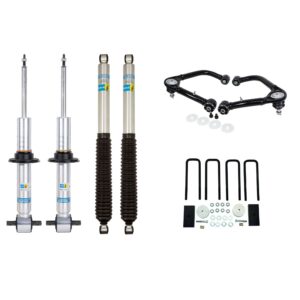 Chev Silverado 1500 Lift Kit with Bilstein B5100 Shocks, Upper Control Arms and Lift Blocks