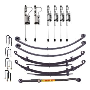 3" Lift Kit with FOX 2.0 Performance Remote Res Shocks - Ford F250 4WD 1999-2005 Leaf/Leaf