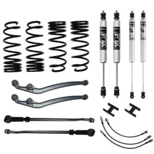 3" Lift Kit with FOX 2.0 Performance Shocks - Toyota Landcruiser 105 Series With ABS