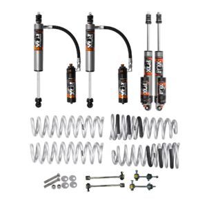Lift Kit with FOX 2.5 Performance Elite Remote Reservoir Shocks - Front 2.7" Lift Rear 1.5" Lift - RAM 2500 2014-2019