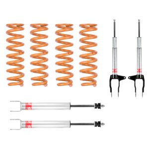 40mm Lift with Eibach Shocks and Tough Dog Coils - Jeep Grand Cherokee WK2 V6 2017-2020