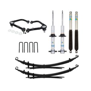 Lift Kit with Bilstein B5100 Shocks and Leaf Springs - Front 2.5" Lift Rear 1.5" Lift - Chev Silverado and GMC Sierra 1500